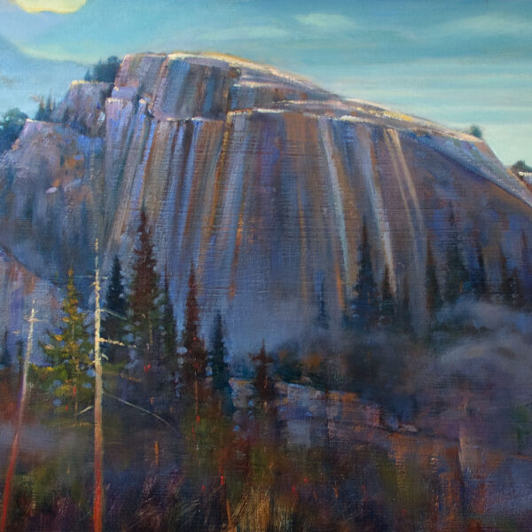 'Chieftain' Squamish. 28 X 24 oil on canvas