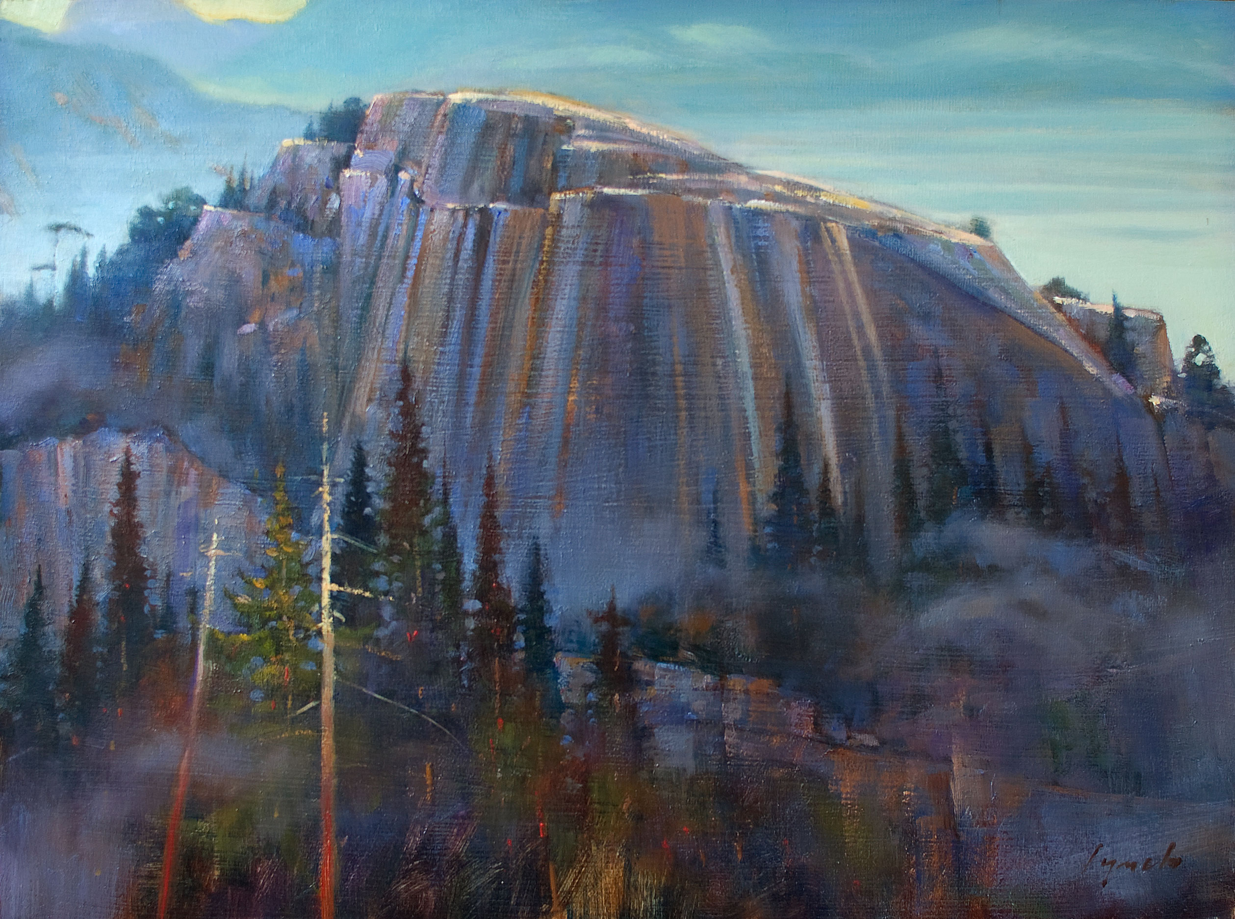 'Chieftain' Squamish. 28 X 24 oil on canvas