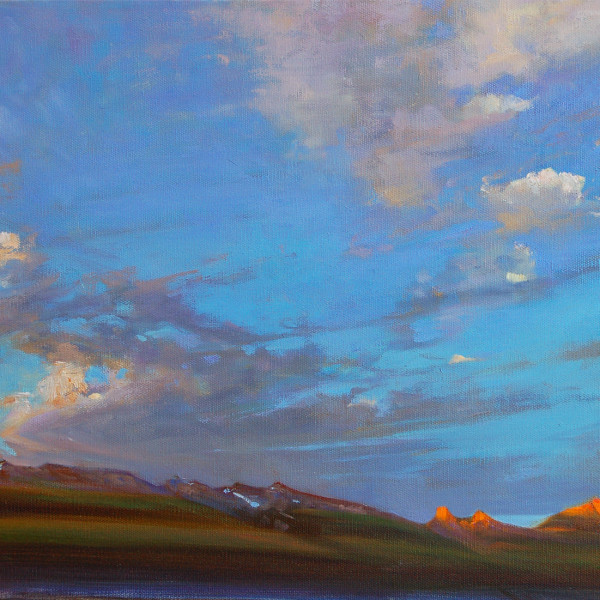 Jasper National Park 2009. 16 X 20 in. oil on canvas