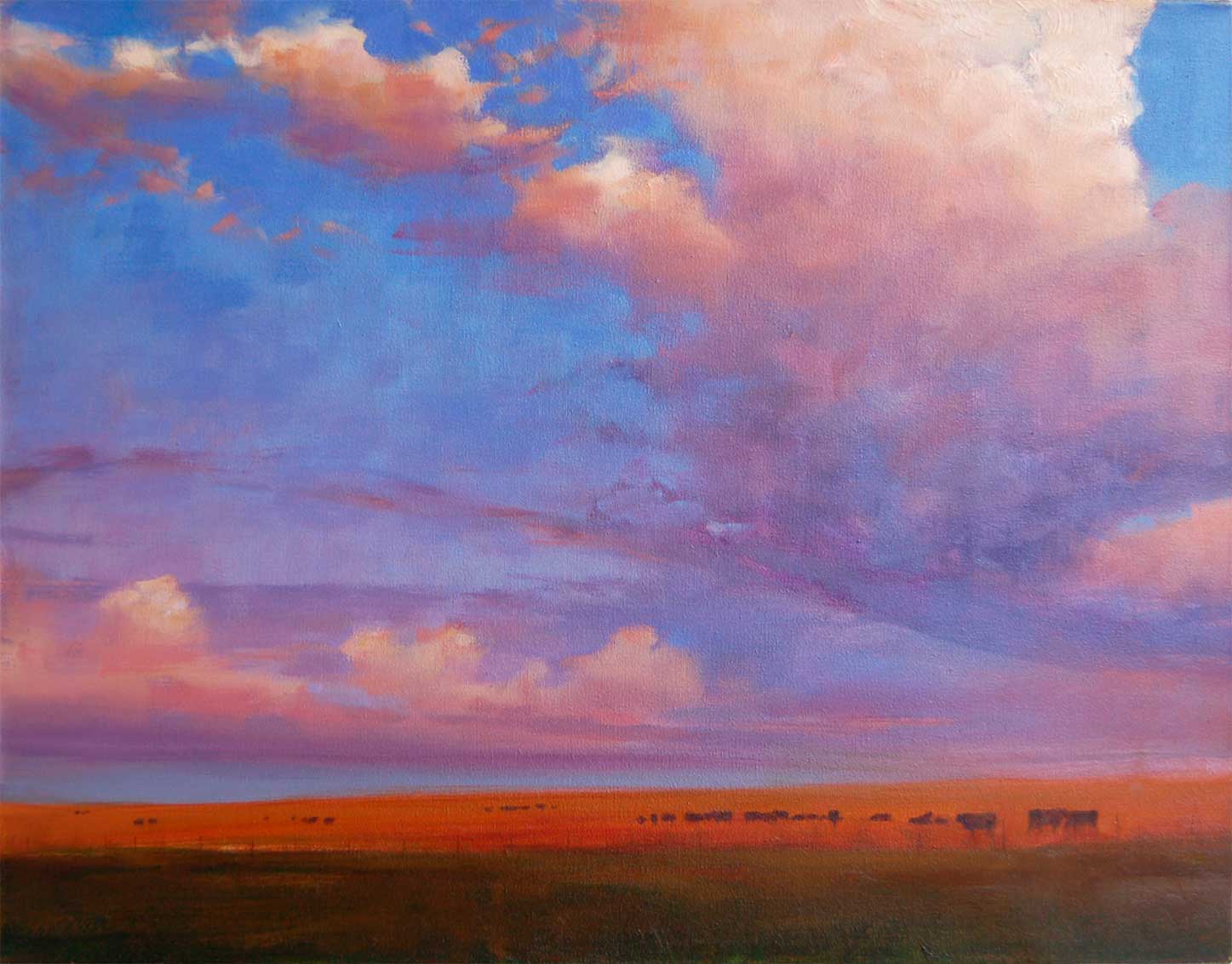 MacLoad, Alberta. 16 X 20 in. oil on canvas