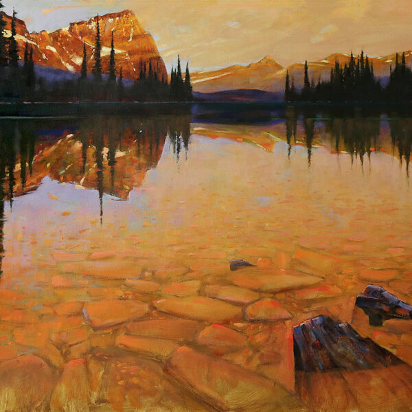 O'Hara Evening  36 X 60 oil on canvas, sold by Mountain Galleries