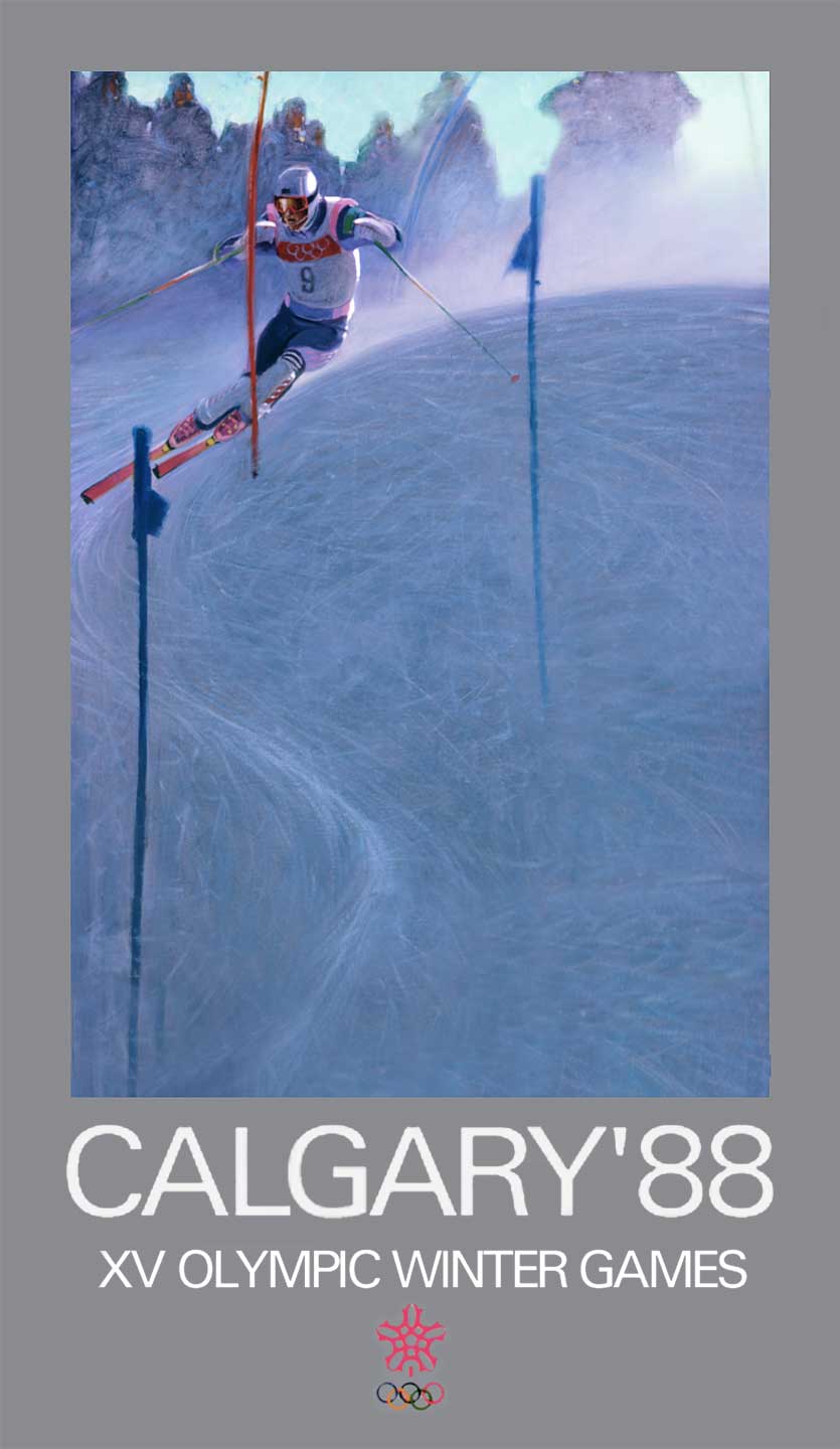 Calagry Olympics official poster art