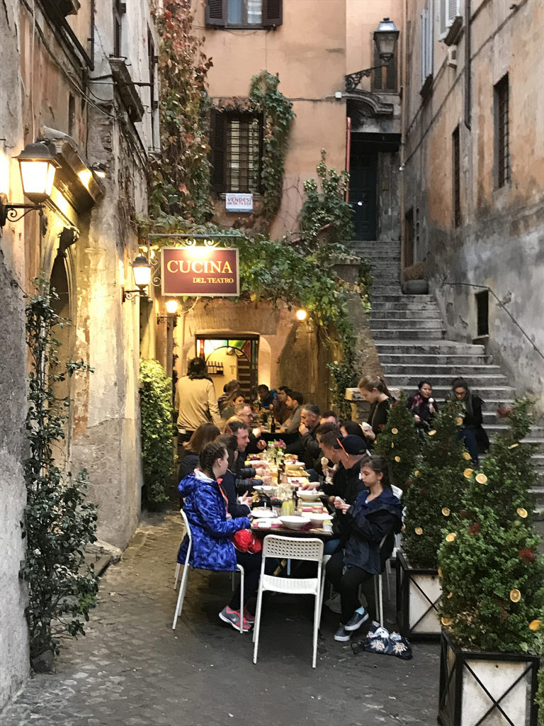 Rome cafe